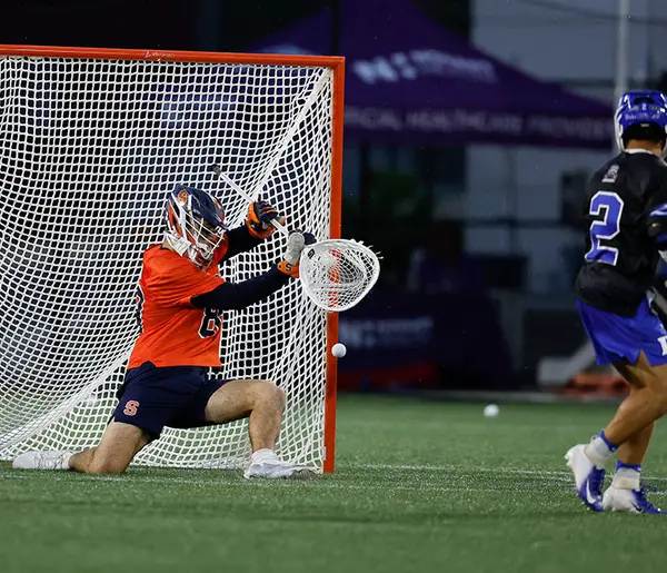 Will Mark posts 11.1% save percentage, benched in SU’s ACC semifinals loss to Duke