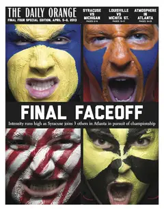 The cover of Friday's Final Four special edition.