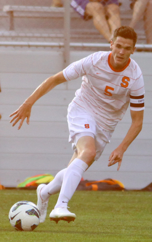 Ted Cribley, a senior midfielder, and the Orange will be looking to get back on track against Seton Hall at SU Soccer Stadium at 7 p.m. Saturday. Syracuse is 6-2 and is looking to avoid back-to-back losses, something that plagued last year's team.