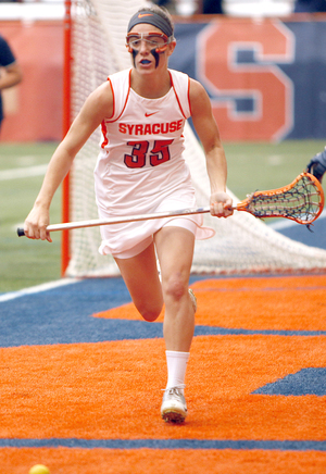 Michelle Tumolo, an SU attack, believes the women's lacrosse team's appearance in the national championship last year helped put a spotlight on women's sports at Syracuse.