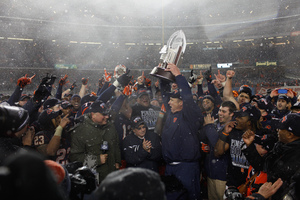 Doug Marrone led Syracuse to its second Pinstripe Bowl victory in three years in his final game as SU head coach.