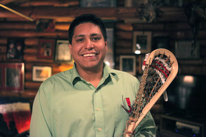 Neal Powless, assistant director of the Native Student Program at SU who is also affiliated with the Onondaga Nation, decided to work on the ‘Crooked Arrows’ movie in hopes of correcting stereotypes.