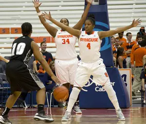 Syracuse guard La'Shay Taft and the Orange remain unbeaten in the Carrier Dome with just three home games remaining.