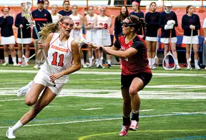 Midfielder Amy Cross and Syracuse travel to Evanston, Ill., on Saturday searching for revenge for last year's national title game.