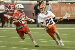 Midfielder JoJo Marasco scored two goals and dished out a pair of assists in Syracuse's upset win over No. 2 Cornell. 