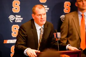 Head coach Scott Shafer will have six quarterbacks to choose from to start Syracuse's first game against Penn State.