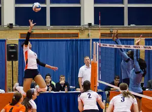 Sophomore hitter Silvi Uattara returned to the lineup and tallied 36 kills in the Candlewood Suites Challenge.