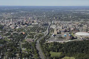 Interstate 81, which runs through the city of Syracuse between University Hill and downtown, will reach the end of its useful life in 2017. Possible options for what to do with the interstate include maintenance and tearing down the highway. Solutions such as replacing the interstate with a tunnel, bridge or citywide boulevard have also been suggested.