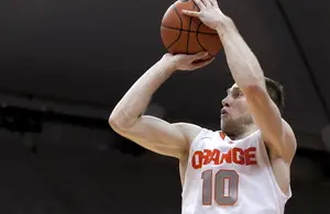 Trevor Cooney has struggled from deep since the start of conference play, and looks to get back on track against Boston College at 9 p.m. on Monday. 