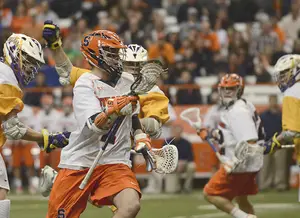 Derek Maltz has played along side Kevin Rice and Dylan Donahue in the starting attack group in the recent past, but was bumped to the 2nd-line midfield in a loss against Maryland. He'll get a chance to transition into his new role at Virginia on Saturday. 