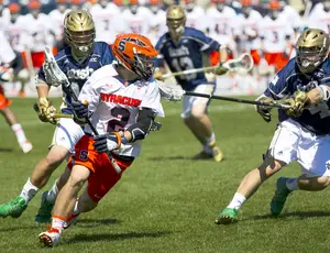 Kevin Rice set ACC tournament records with 15 points and 11 assists. The junior attack was one of four All-ACC tournament selections for Syracuse.