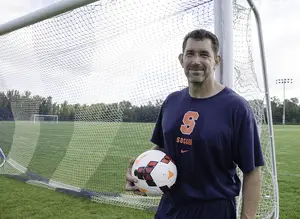 Phil Wheddon uses vocals for more than just soccer instruction. After stints as a soccer player and a DJ, he utilizes his singing talents and a light-hearted mood to ease his Syracuse team, which is looking to make waves in its second Atlantic Coast Conference season.
