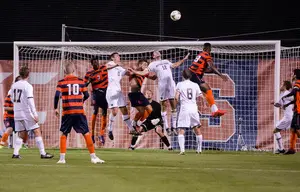 No. 20 Syracuse created a flurry of chances on offense but couldn't capitalize in its 1-0 loss to Notre Dame on Saturday.