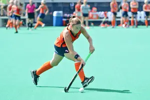 Jordan Page plays a crucial role for Syracuse on both ends of the field. It's a duality she's balancing as the Orange moves deeper into its ACC schedule