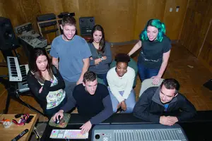 Seven graduate students in Syracuse University’s audio arts program formed Made at SU to promote local musicians. The group organizes live shows and helps mix and distribute artists’ content. Their first show will be at Funk ‘n Waffles on Saturday.