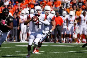 Syracuse quarterback AJ Long was impressive in his first collegiate start, but offensive coordinator Tim Lester said he has more work to do. 