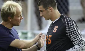 Jukka Masalin has been with Syracuse men's soccer for five years, as long as head coach Ian McIntyre, and is recognized as the hand that turns the wheel for the program. He thrives in training and has helped bring some of the team's best talent from Europe to Central New York. 