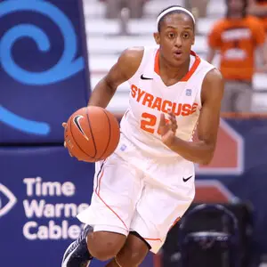 Brittney Sykes' long-awaited return from her torn ACL and meniscus appears to be over, as she warmed up on the Carrier Dome floor and tweeted Sunday afternoon that she is back.