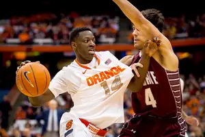 Kaleb Joseph was held scoreless for the first time in his SU career, and was an overall non-factor offensively as SU defeated Colgate on Monday. 