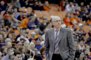 Jim Boeheim and the SU men’s basketball team won’t play in the postseason as a result of a one-year self-imposed ban. Boeheim said in a release he is disappointed, but supportive of the decision to impose the ban.         