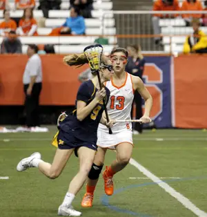 Mallory Vehar is back as a starter on Syracuse's defense after rehabbing from her second ACL tear in three years.