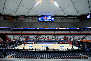 The Carrier Dome worked with Syracuse Police, the Department of Public Safety and the NCAA to make sure the Dome had proper safety protocol for the East Regional Tournament this weekend. 