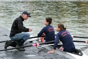 Justin Moore has helped develop a Syracuse women's rowing program using walk-on talent. 