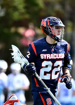 Jordan Evans has emerged on the second-line midfield for Syracuse. The sophomore has scored five points in his last three games.