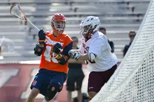 Syracuse altered its shooting approach mid-game against Colgate, and Randy Staats delivered three goals on his six shots.