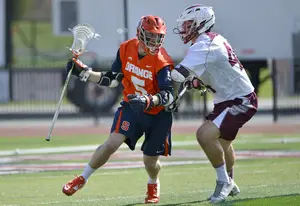 Nicky Galasso has scored at least three goals in his last three games. He's done well against zone defenses and might face another in Marist on Sunday. 
