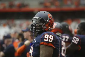 Former Syracuse defensive tackle Ryan Sloan will use his final season of eligibility at Stony Brook, he announced via Instagram Tuesday night. The 6-foot-3, 306-pound Sloan played in 15 games at Syracuse and registered 18 total tackles and 1.5 for loss.

