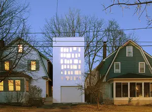 Poet Bruce Smith collaborated with his wife Jules Gibbs and former SU architecture professor Jon Lott in creating the Haffenden House.