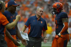 Scott Shafer will lead his undefeated Orange into the Carrier Dome to face No. 8 LSU Saturday at noon.