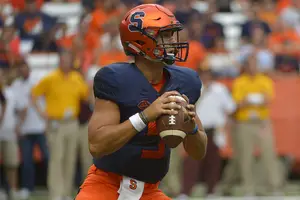 Sophomore Austin Wilson will compete with walk-on Zack Mahoney to start against LSU if freshman Eric Dungey can't go.