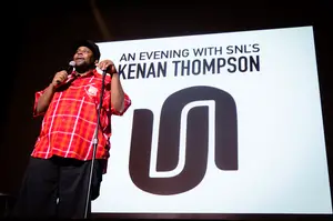 Thompson shared his experiences with Bill Cosby and Forest Whitaker with the audience.