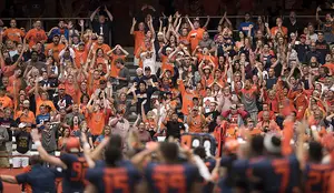 More than 43,000 fans packed the Carrier Dome and saw No. 8 LSU take down Syracuse 34-24 in what was a close game throughout.