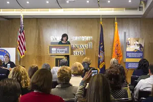 Lt. Gov. Kathy Hochul was on campus Wednesday to discuss the new 