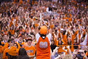 At Monday night's SA meeting, President Aysha Seedat said she will be meeting soon with SU Director of Athletics Mark Coyle to discuss changing how students get season tickets for football and men’s basketball games in the Carrier Dome.