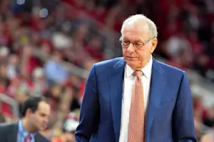 Jim Boeheim faces a nine-game suspension at the start of Atlantic Coast Conference play this season.