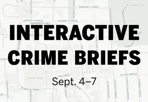 Take a look at where criminal activity occurred near the SU campus during the past weekend.