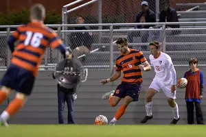 Louis Cross aided SU's victory over Bowling Green by netting his first goal of the season.