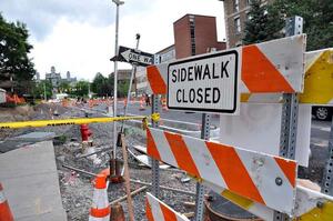 Construction of the second phase of the Syracuse Connective Corridor has been completed. The construction aims to improve the link between Syracuse University and downtown Syracuse.