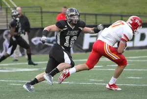 Connor Harris lost all feeling in his arm two years ago. Now, he leads the nation in tackles for D-II Lindenwood. 