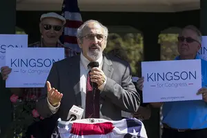 Eric Kingson, an SU professor, is running to represent New York state's 24th district in the House of Representatives. He will continue to be a professor during his campaign.