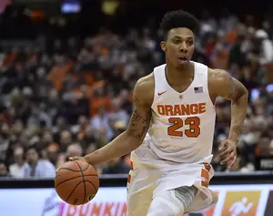 Freshman Malachi Richardson played 30 minutes and scored 14 points in Syracuse's win over Lehigh.