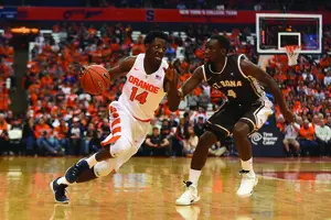 Kaleb Joseph only played four minutes Monday because of lackluster defense. Jim Boeheim praised his recent play, but said the sophomore was just 