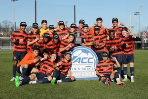 Syracuse became the lowest seed ever to win an Atlantic Coast Conference championship on Sunday.