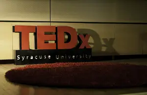 A TEDxSyracuseUniversity conference will take place in spring 2016. TEDx was created to share ideas that are considered groundbreaking or innovative on a local level.