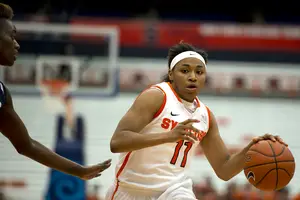Cornelia Fondren can play four positions for Syracuse. She's the Orange's most valuable play, according to head coach Quentin Hillsman. 