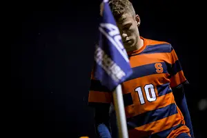 No. 6 seed Syracuse's season ended on Friday night in the national semifinals with a loss to No. 2 seed Clemson on penalty kicks.